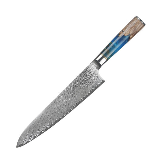 Tenshi (天使) Damascus Steel - 9.5 Inch Chef's Knife