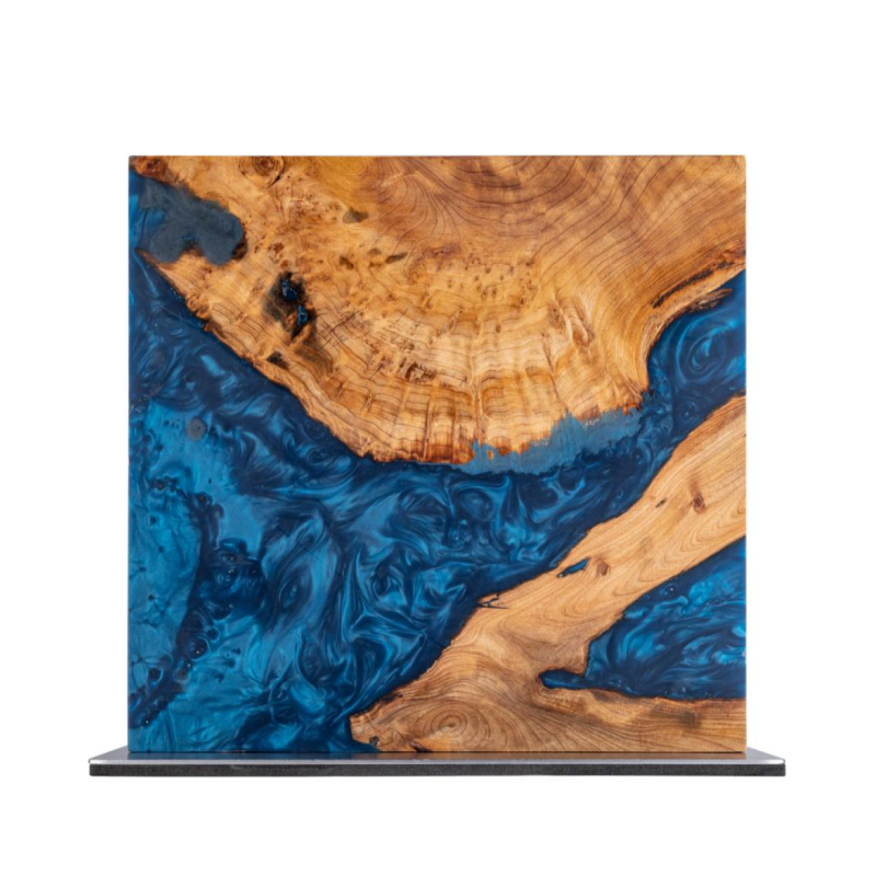 Magnetic Double-Sided Blue Resin Knife Holder – Galaxy Knives