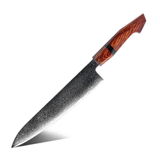 Heritage (遺産) Damascus Steel - 9 Inch Chef's Knife