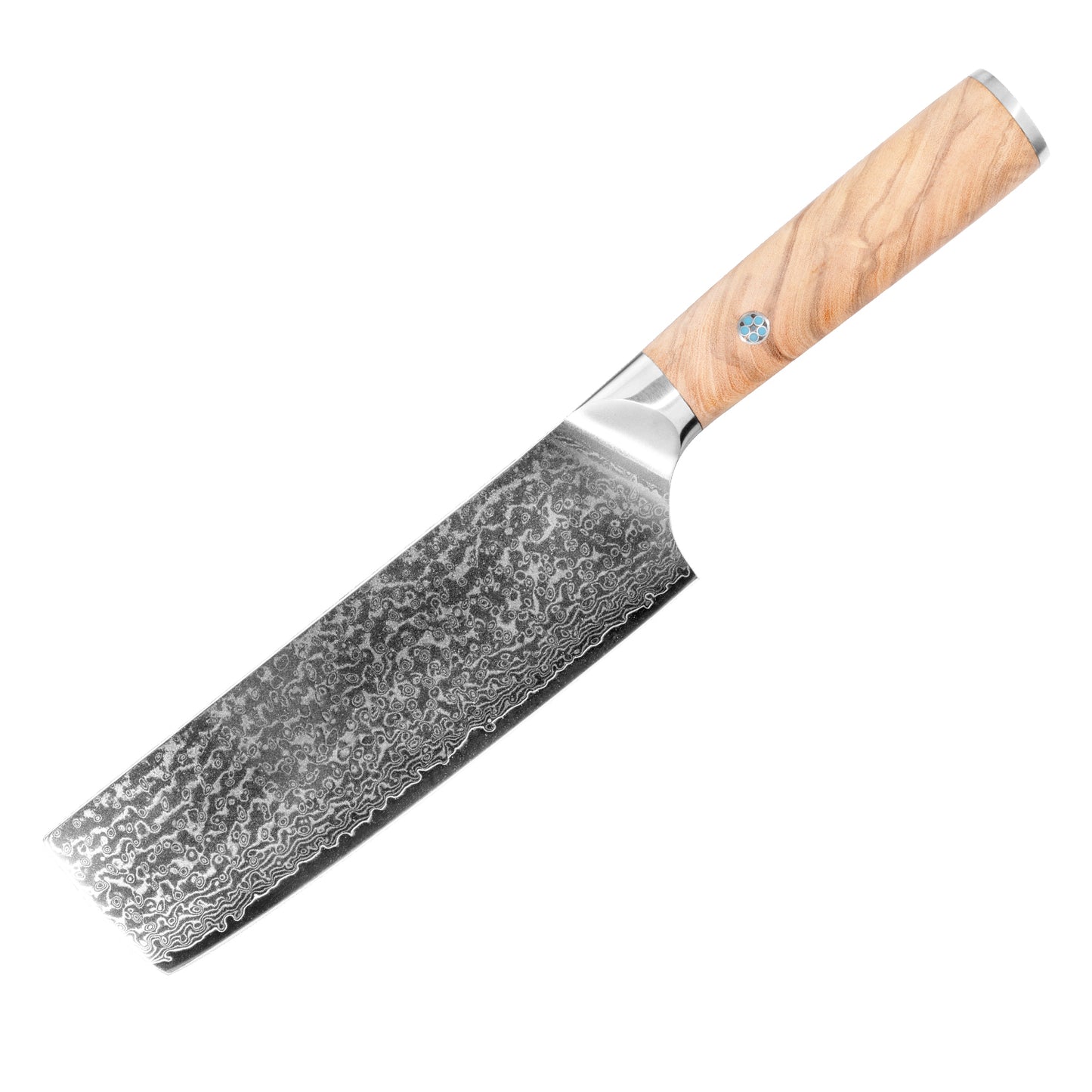 Takumi (匠) Damascus Steel - 6.5 Inch Nakiri Knife