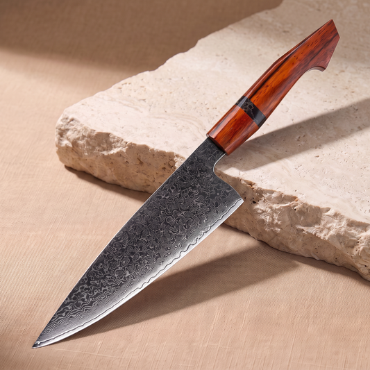 Gyuto chef's knife 20 cm, Japanese Damascus steel, Galaxy Heritage