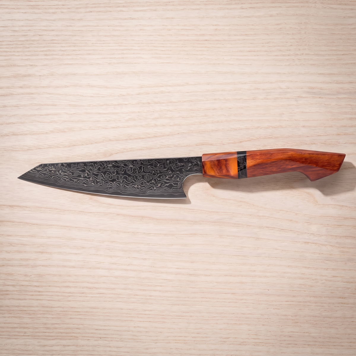 Utility Knife 15 cm, Galaxy Heritage, rosewood handle, full view