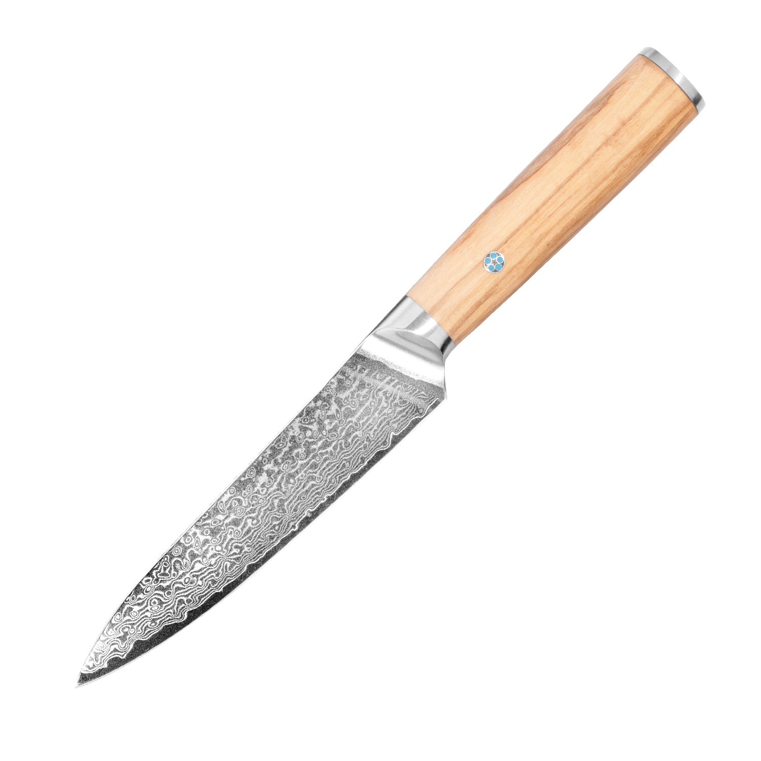 Takumi (匠) Damascus Steel - 5 Inch Utility Knife -